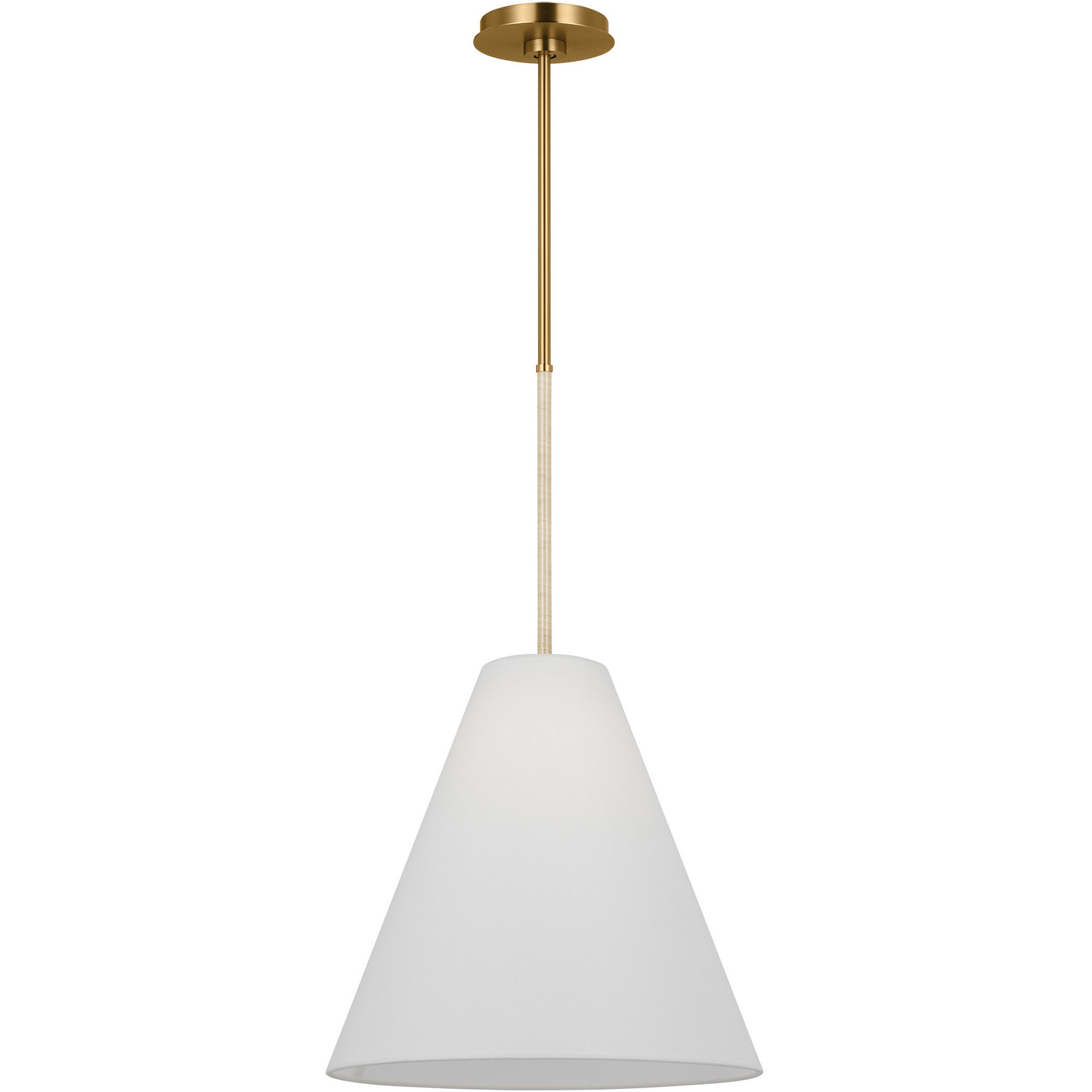 AERIN Remy 1 Light 16 inch Burnished Brass Pendant Ceiling Light