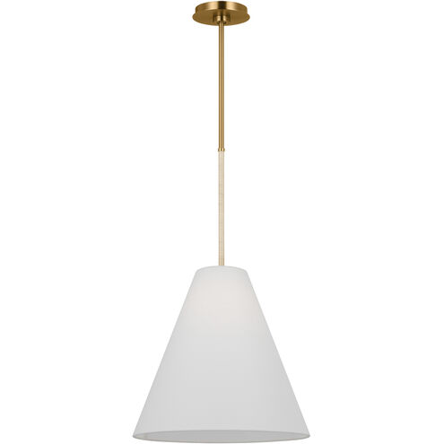 AERIN Remy 1 Light 16 inch Burnished Brass Pendant Ceiling Light