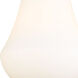 Fairfield 1 Light 12 inch Matte Black Mini Pendant Ceiling Light in Matte White Glass