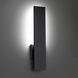 Stag LED 24 inch Black Outdoor Wall Light in 4000K, dweLED