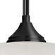 Bana 1 Light Black Cord Pendant Ceiling Light