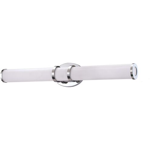 Rings 29.75 inch Chrome Vanity Light Wall Light