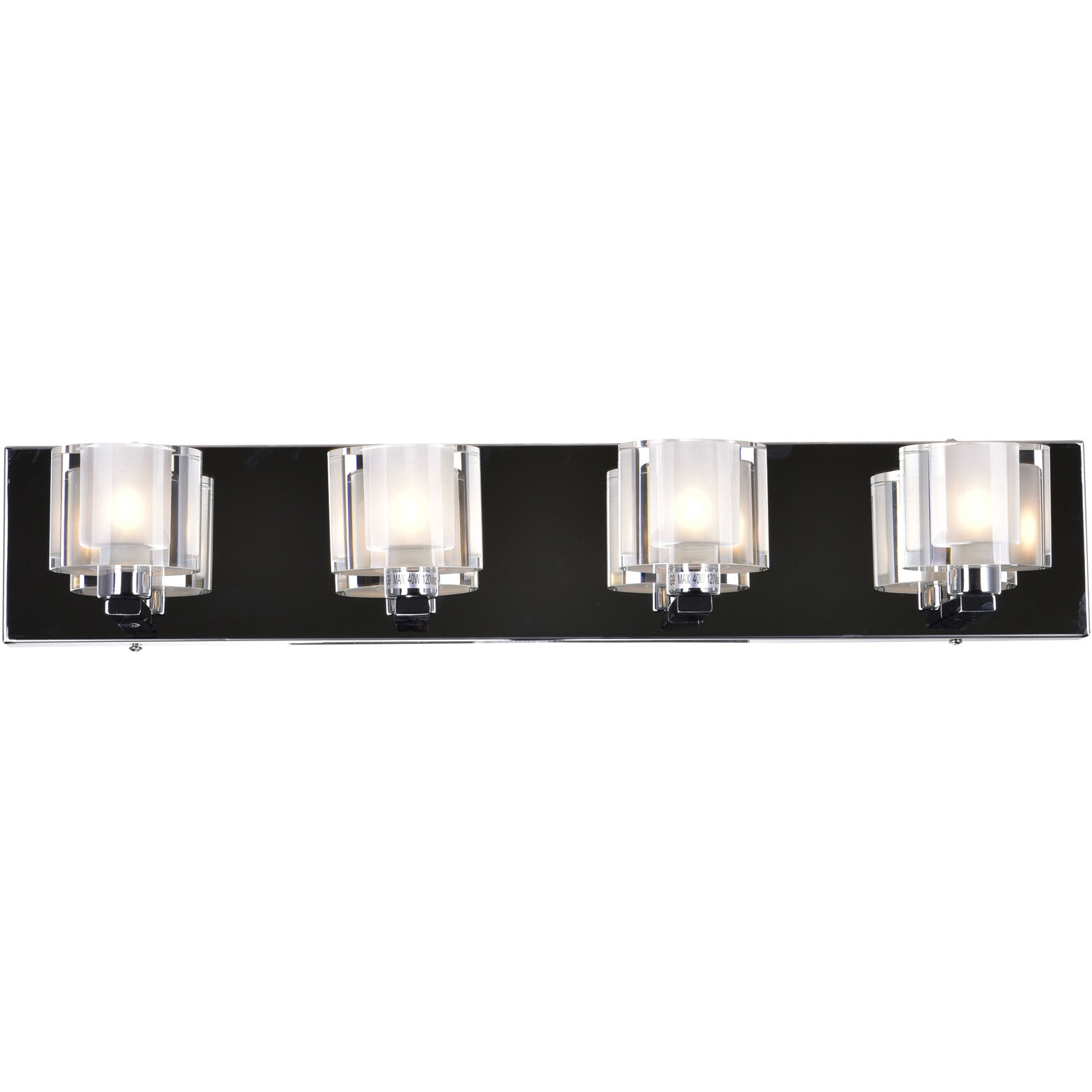 Tina 4 Light 25 inch Chrome Wall Light