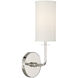 Powell 1 Light 5 inch Polished Nickel Wall Sconce Wall Light, Essentials