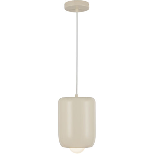 Hayden LED 7 inch Pearl White Pendant Ceiling Light