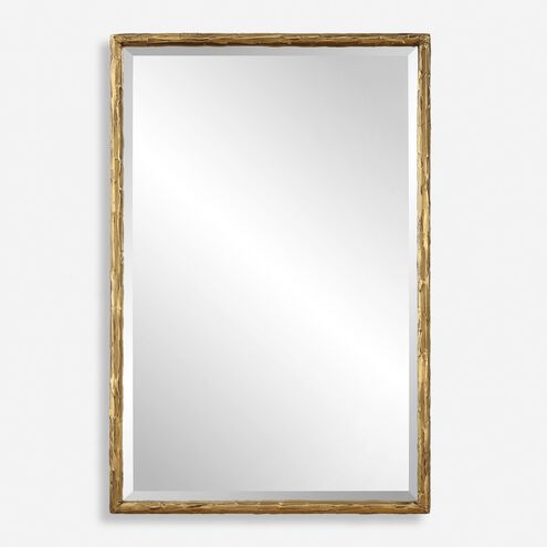 Sutton 36.13 X 24.25 inch Aged Gold Vanity Mirror