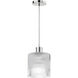 Nadine LED 7 inch Polished Chrome Pendant Ceiling Light