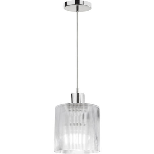 Nadine LED 7 inch Polished Chrome Pendant Ceiling Light