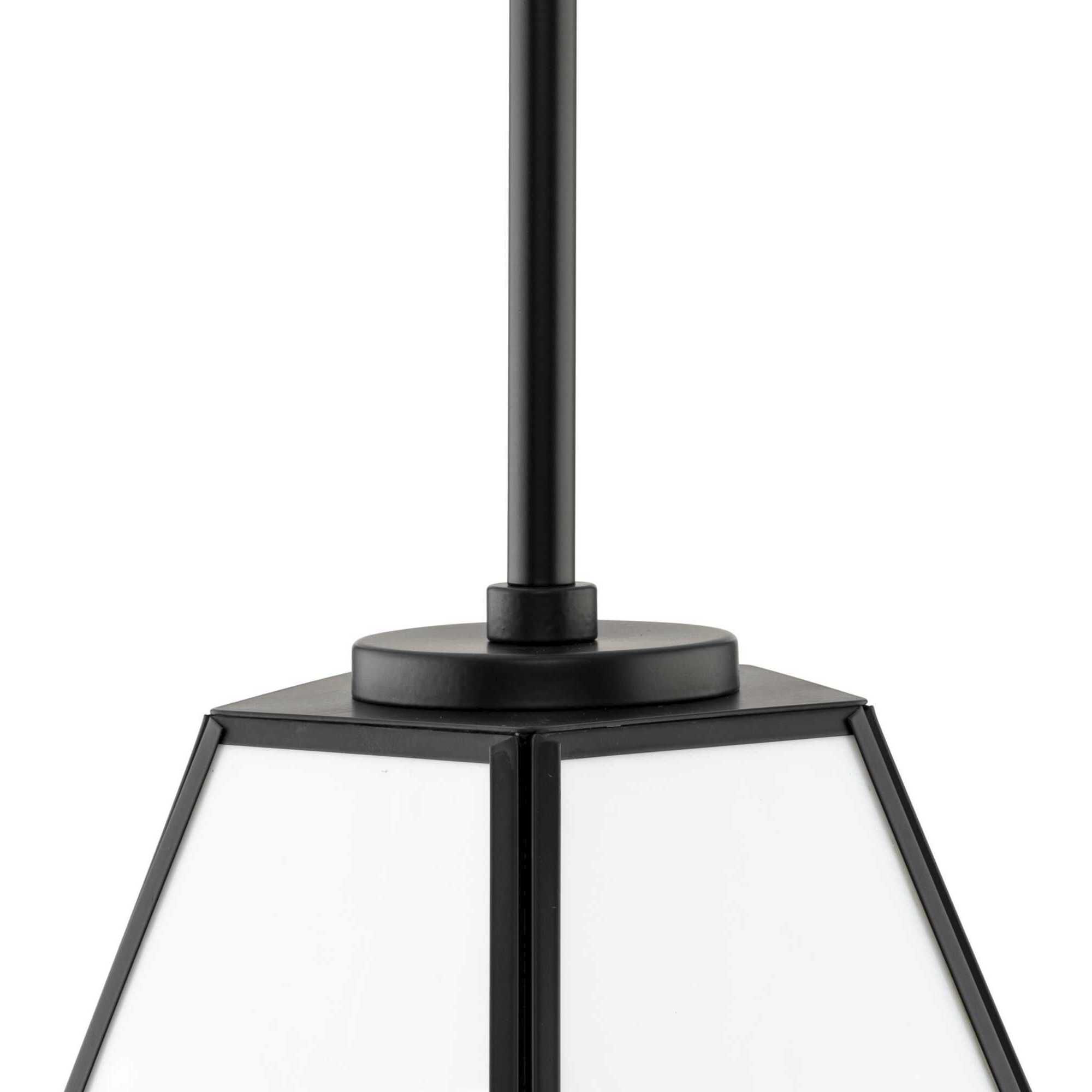 Latham 1 Light 14 inch Matte Black Pendant Ceiling Light