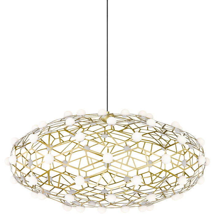 Coral LED 30.88 inch Gold Chandelier Ceiling Light