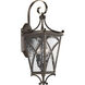 Madison 2 Light 21 inch Oil Rubbed Bronze Outdoor Wall Lantern, Medium, Design Series