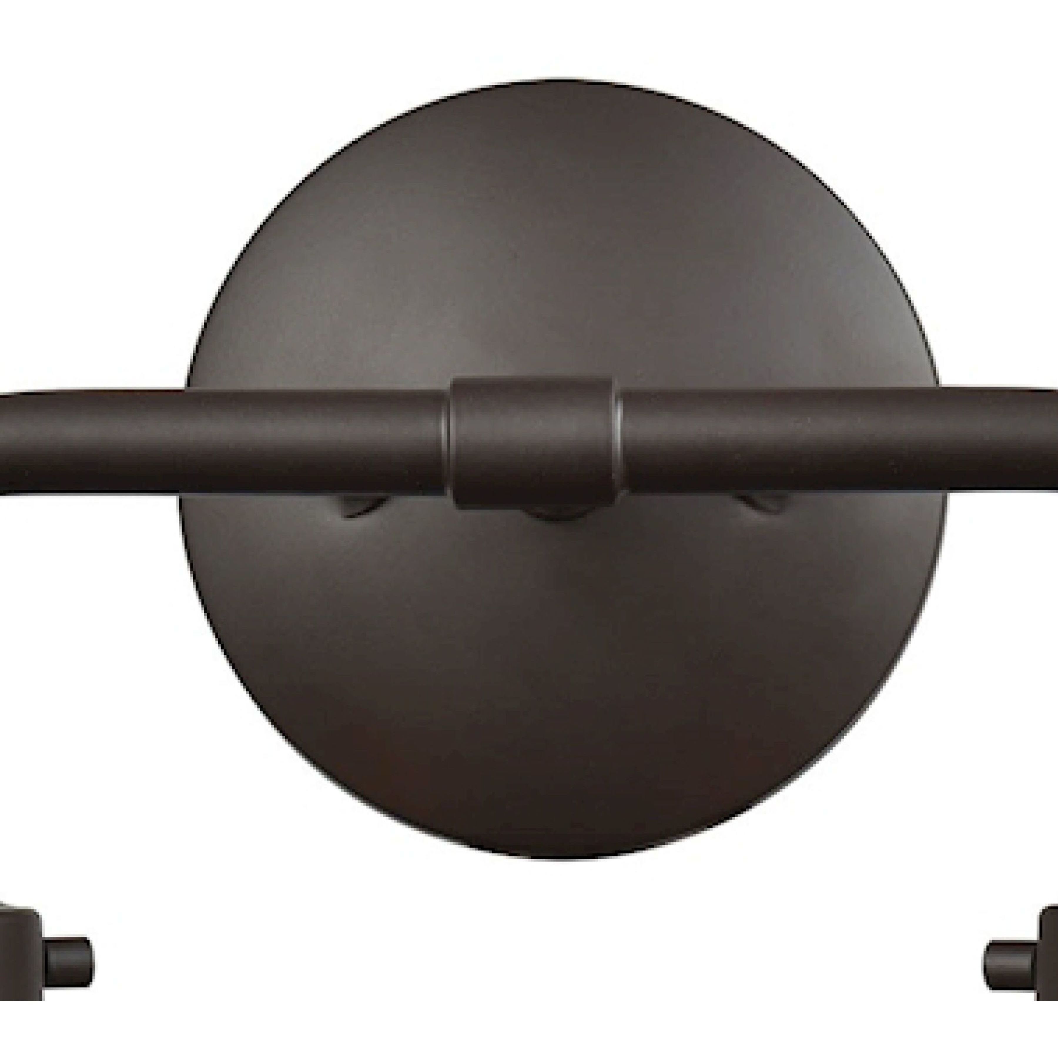 Beckett 2 Light 15 inch Oil Rubbed Bronze Vanity Light Wall Light