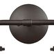 Beckett 2 Light 15 inch Oil Rubbed Bronze Vanity Light Wall Light