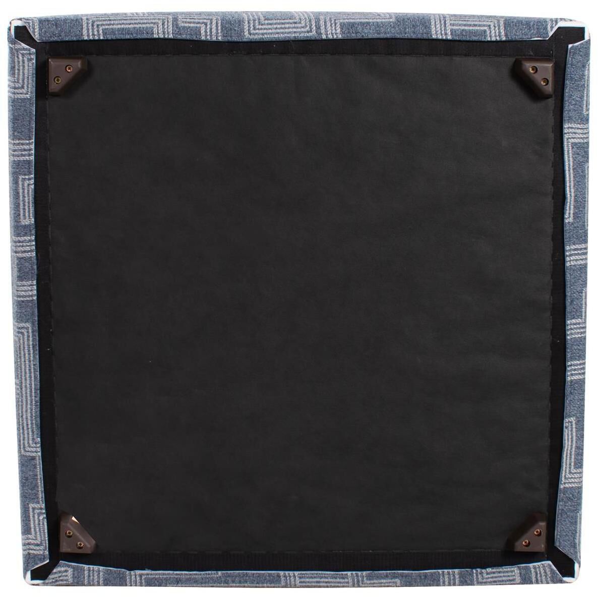 Syros Universal 18 inch Denim Outdoor Ottoman