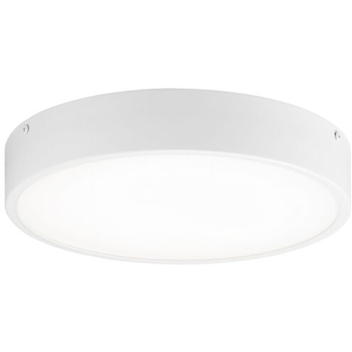 Plato LED 11 inch White Flush Mount Ceiling Light