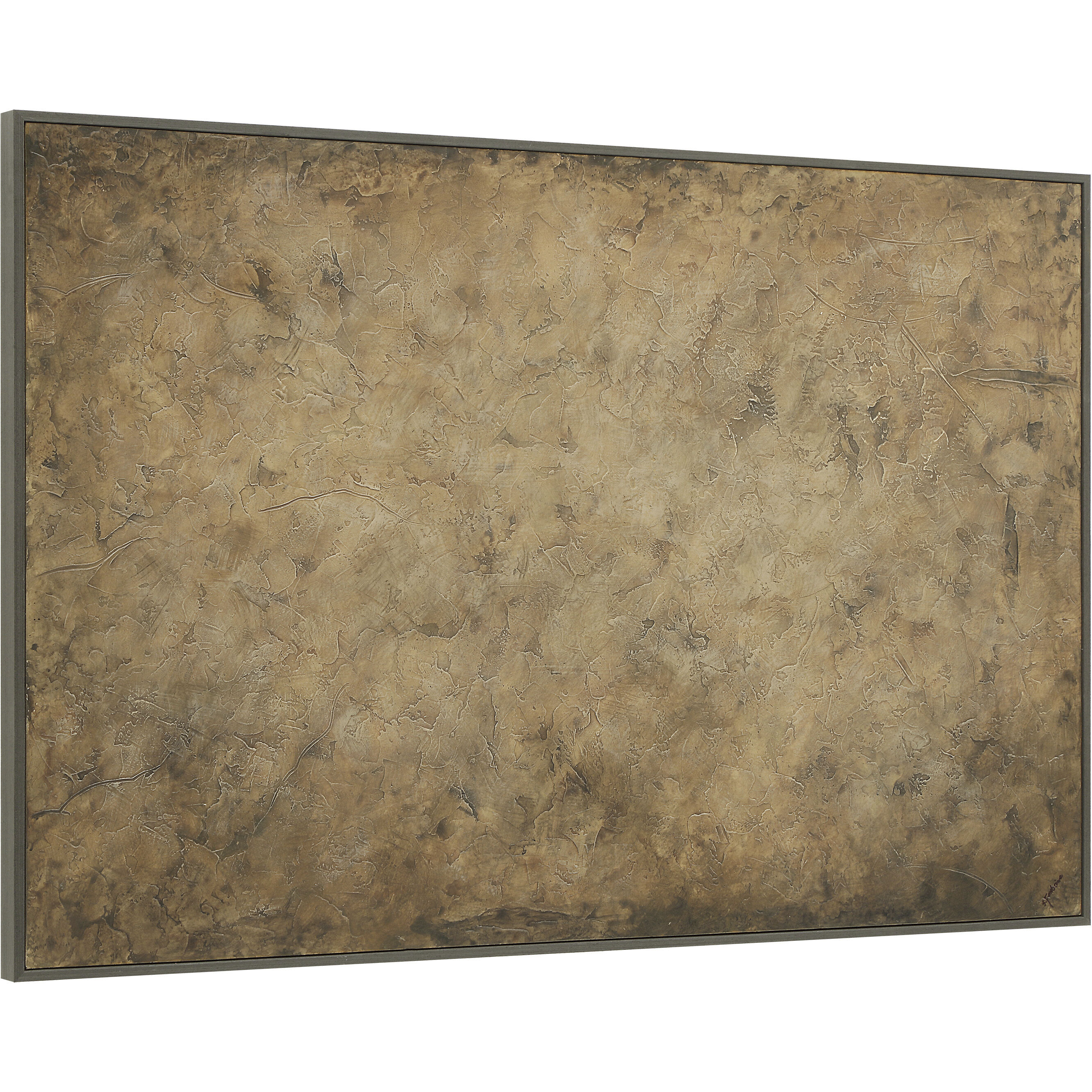 Acacia Multicolor and Charcoal Canvas Art