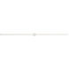 Purolinear 360 LED 97 inch Satin Chrome ADA Wall Bar Light Wall Light