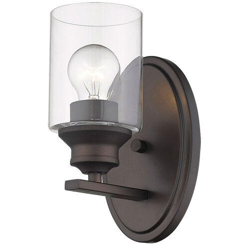 Gemma 1 Light 5 inch Oil-Rubbed Bronze Sconce Wall Light in Oil Rubbed Bronze