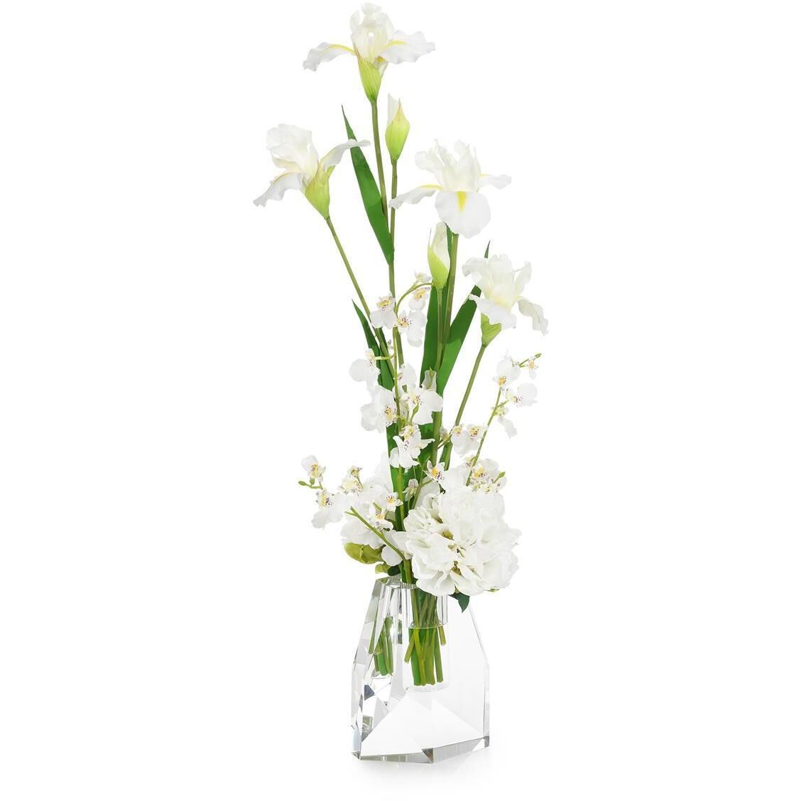 White Iris and Peonies Botanical/Floral