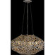 Kestrel 6 Light 22 inch Metallic Matte Bronze Chandelier Ceiling Light, Single Tier