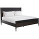 Andrea Dark Stained Oak King Bed