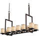 Textile 12 Light 14 inch Dark Bronze Chandelier Ceiling Light, Montana Family, Choices