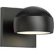 Modular LED 5 inch Black Outdoor Wall Mount