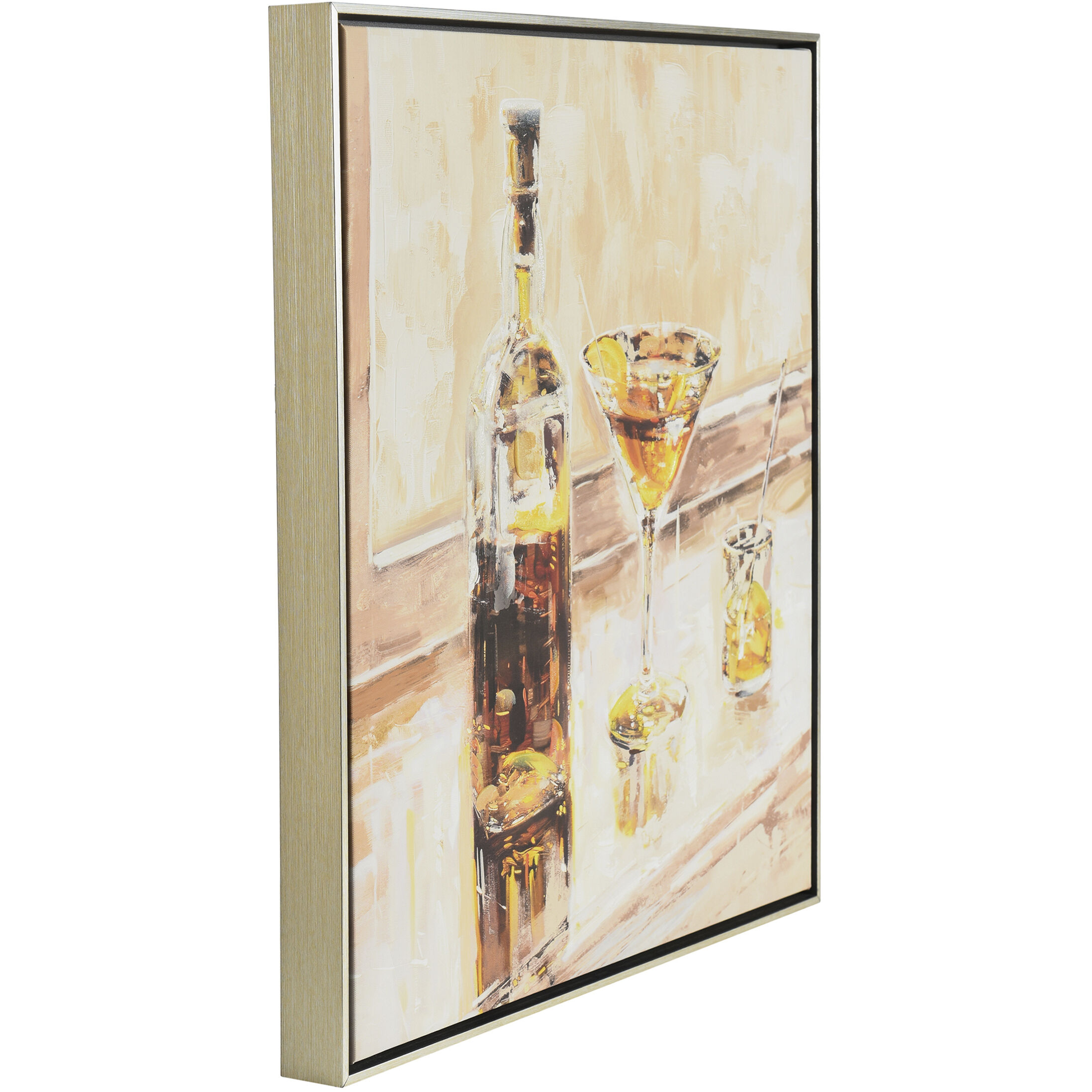 Sisters Orange and Red and Cream Wall Art