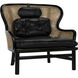 Marabu Charcoal Black Occasional Chair