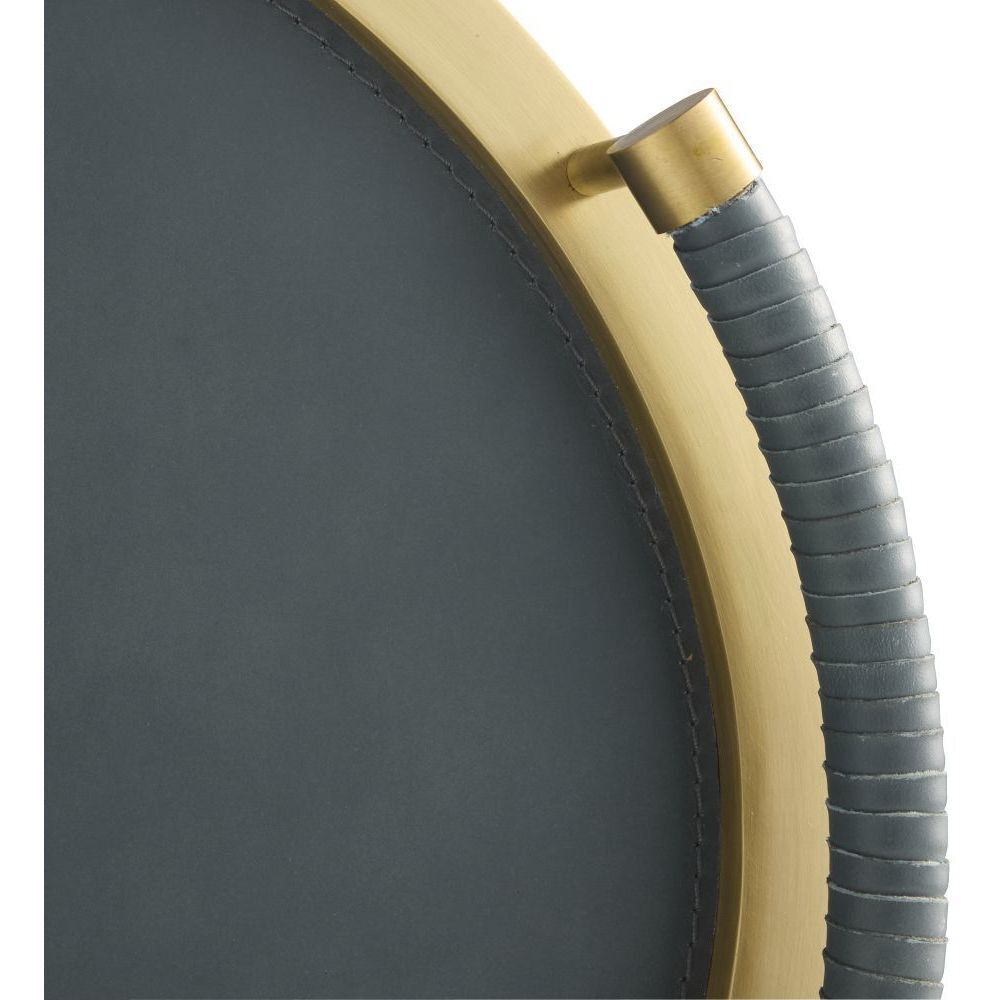 Tallulah 20 X 2.5 inch Antique Brass Tray