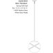 Batignolles 1 Light 13.75 inch Spring Gold Leaf Mini Pendant Ceiling Light