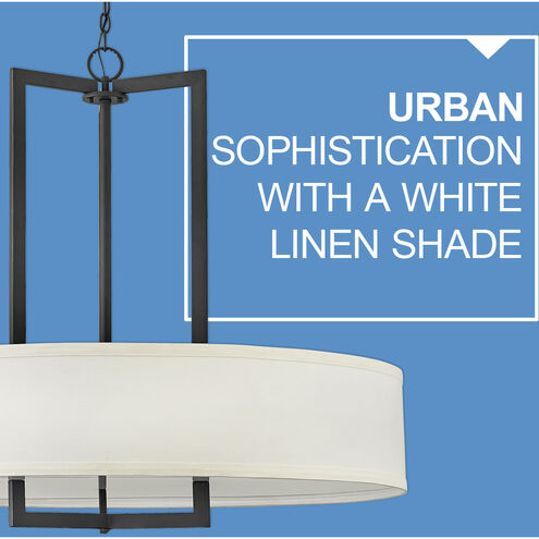 Hampton 9 Light 40 inch Buckeye Bronze Indoor Chandelier Ceiling Light