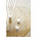 Christiane Lemieux Dorelle 8 Light 42 inch Gild Chandelier Ceiling Light