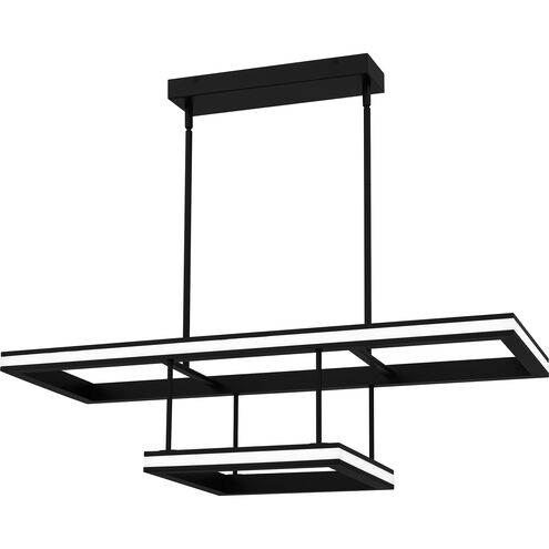 Aydin 37.75 inch Matte Black Island Light Ceiling Light
