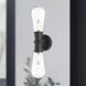 Alora Mood Marcel 2 Light 21.38 inch Textured Black Outdoor Wall Light