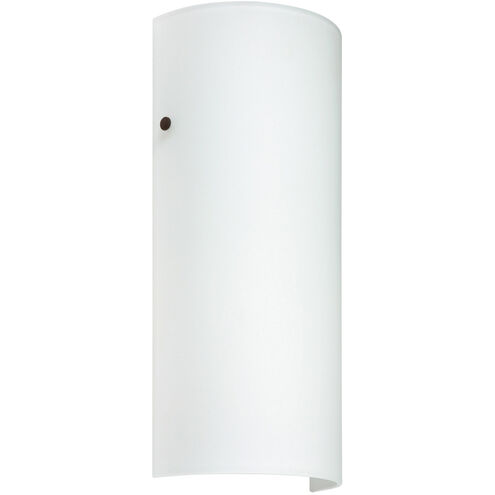Torre 14 1 Light 6 inch Bronze ADA Wall Sconce Wall Light in Incandescent, Opal Matte Glass