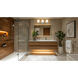 Henri 3 Light 24 inch Chrome Bathroom Vanity Wall Light