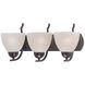 Kingston 3 Light 20 inch Oil Rubbed Bronze Vanity Light Wall Light