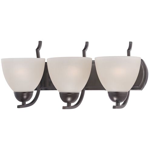 Kingston 3 Light 20 inch Oil Rubbed Bronze Vanity Light Wall Light