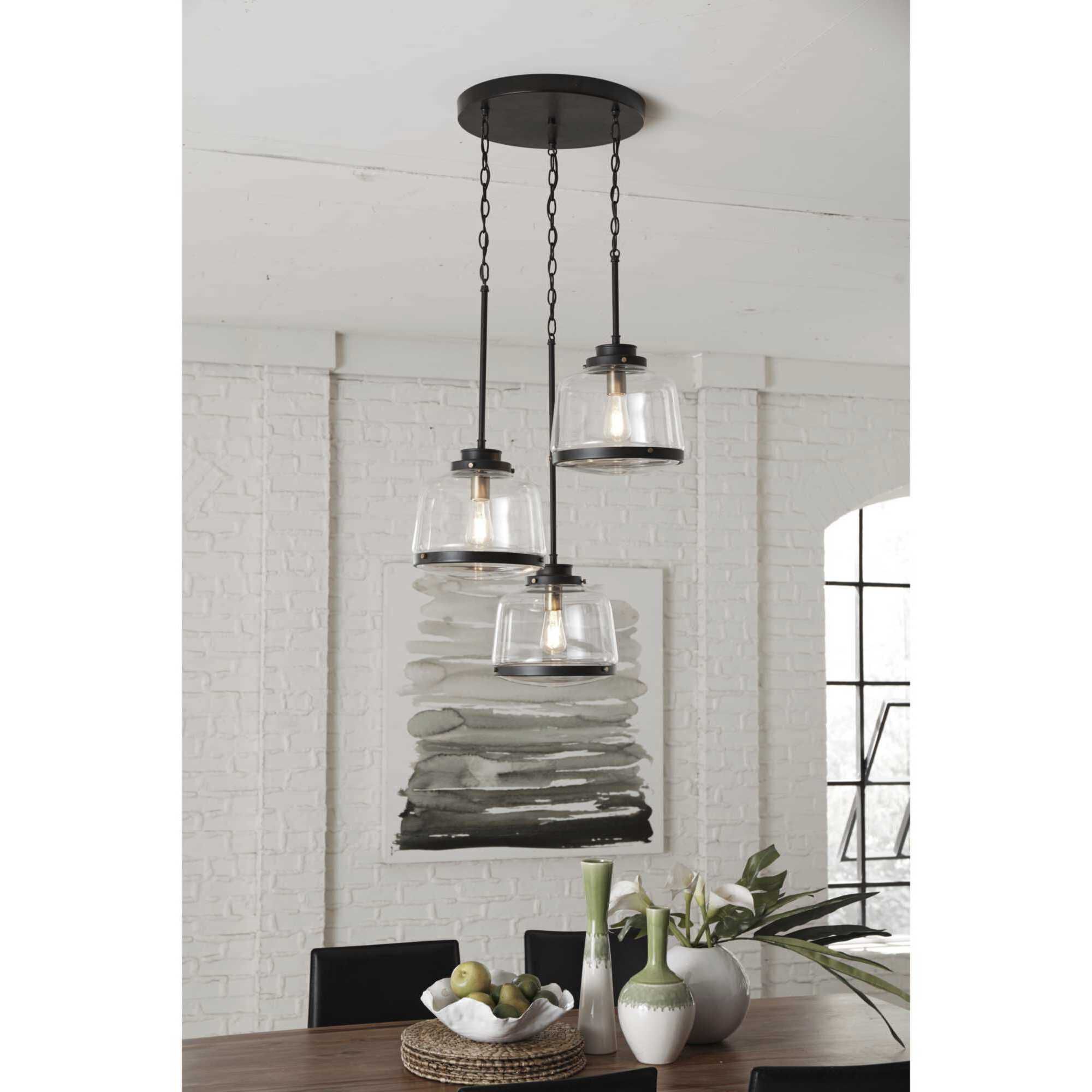 Judson 1 Light Antique Bronze Pendant Ceiling Light