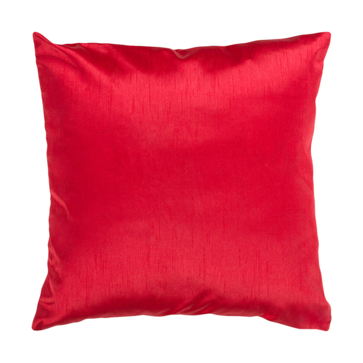 Solid Luxe 18 X 18 inch Red Pillow Kit, Square