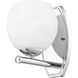 Colette 1 Light 6 inch Chrome Wall Sconce Wall Light