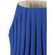 Blue Pleat 13.75 X 6.75 inch Vase, Medium