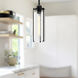 Alora Mood Belmont Pendant Ceiling Light in Matte Black