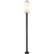 Sana 3 Light 100.25 inch Black Outdoor Post Mounted Fixture