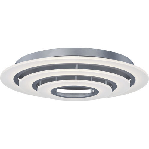 Saturn II LED LED 31.5 inch Matte Silver Flush Mount Ceiling Light