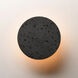 Discus LED 7.25 inch Lava and Gunmetal Outdoor Wall Mount