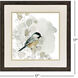 Botanical Sketch Bird Green and Multi and Gray and Black Framed Art, Propac