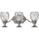 Plantation 3 Light 21 inch Polished Antique Nickel Vanity Light Wall Light