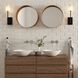 Lena Bath Sconce Wall Light in Black Forged